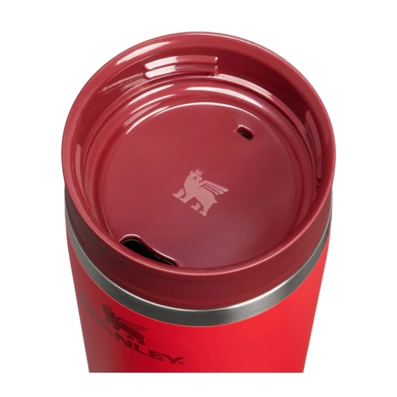 STANLEY termosas The Café-To-Go kelioninė puodelis 0,47L tamsiai raudona