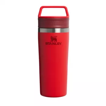 STANLEY termosas The Café-To-Go kelioninė puodelis 0,47L tamsiai raudona