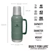 STANLEY Thermos The Artisan termosas 1,4 l Forest Green