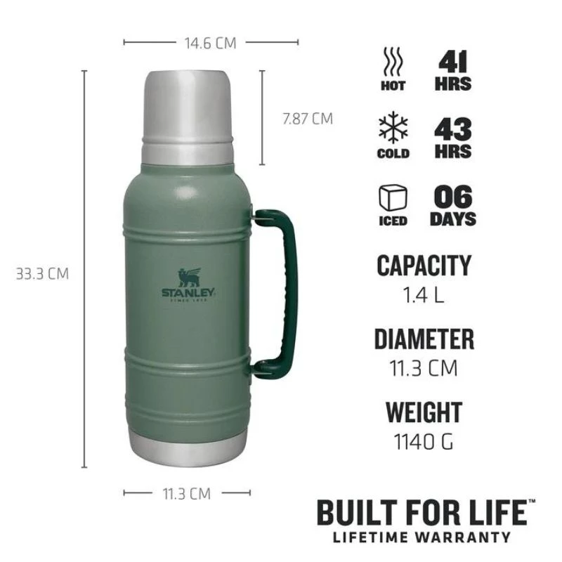 STANLEY Thermos The Artisan termosas 1,4 l Forest Green