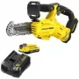 STANLEY V20 18V belaidis grandininis pjūklas SFMCPS415D1 15cm genėjimo pjūklas su 2.0Ah baterija ir įkrovikliu