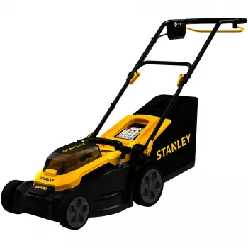 STANLEY V20 belaidė vejapjovė 36V (2x18V) juoda/geltona (be akumuliatoriaus)
