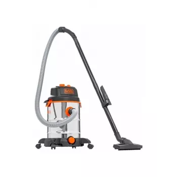 STANLEY Šlapias ir sausas dulkių siurblys 1600W 230V 30L Nerūdijančio plieno bakas