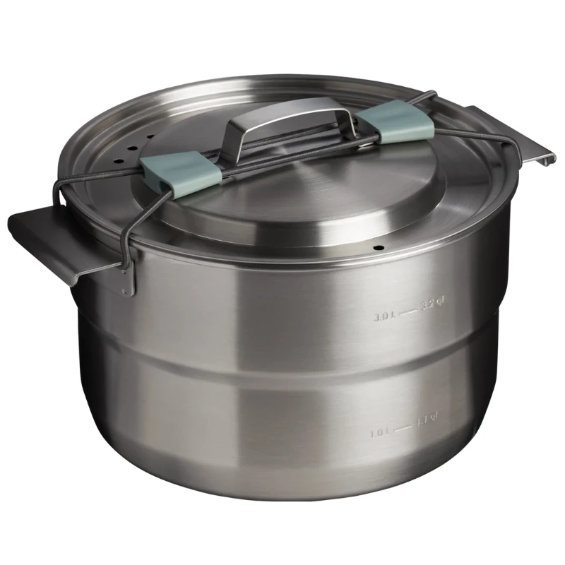STANLEY Wildfare Core Full Serve virimo rinkinys 3,78L Teal/Dark Grey 13 dalių stovyklavimo virimo rinkinys
