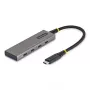 StarTech 4-Port USB-C Hub - 10 Gbps, 100W PD Įkrovimas, Apsauga nuo Perkrovos, PCR Aliuminis - 3x USB-C 3.2 Gen 2 + 1x USB-C 3.2 Gen 2 (Power Delivery) - Darbalaukis