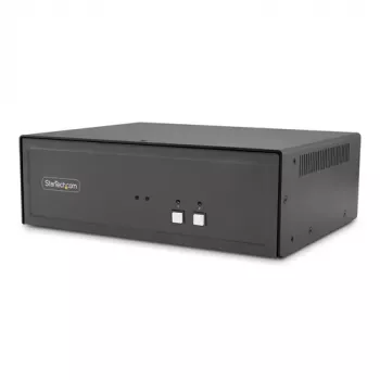 StarTech.com 2 prievadų DVI-I KVM komutatorius su garso ir USB šakotuvu (CK4-HP202C)