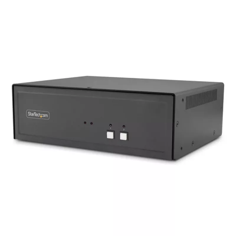 StarTech.com 2 prievadų DVI-I KVM komutatorius su garso ir USB šakotuvu (CK4-HP202C)