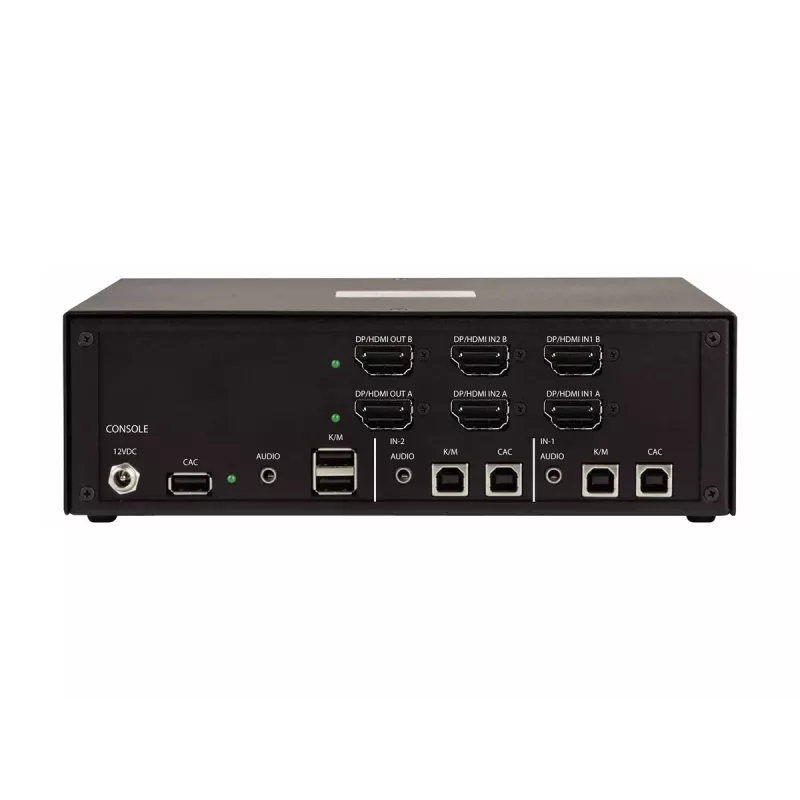 StarTech.com 2 prievadų DVI-I KVM komutatorius su garso ir USB šakotuvu (CK4-HP202C)