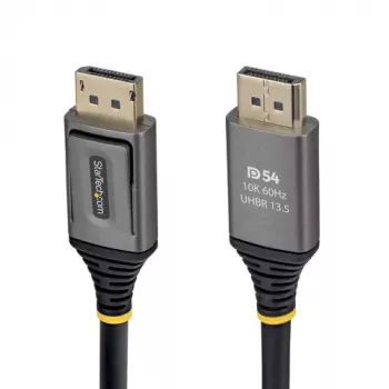 StarTech.com 2m DisplayPort 2.1 laidas - DP54 sertifikuotas - juodas