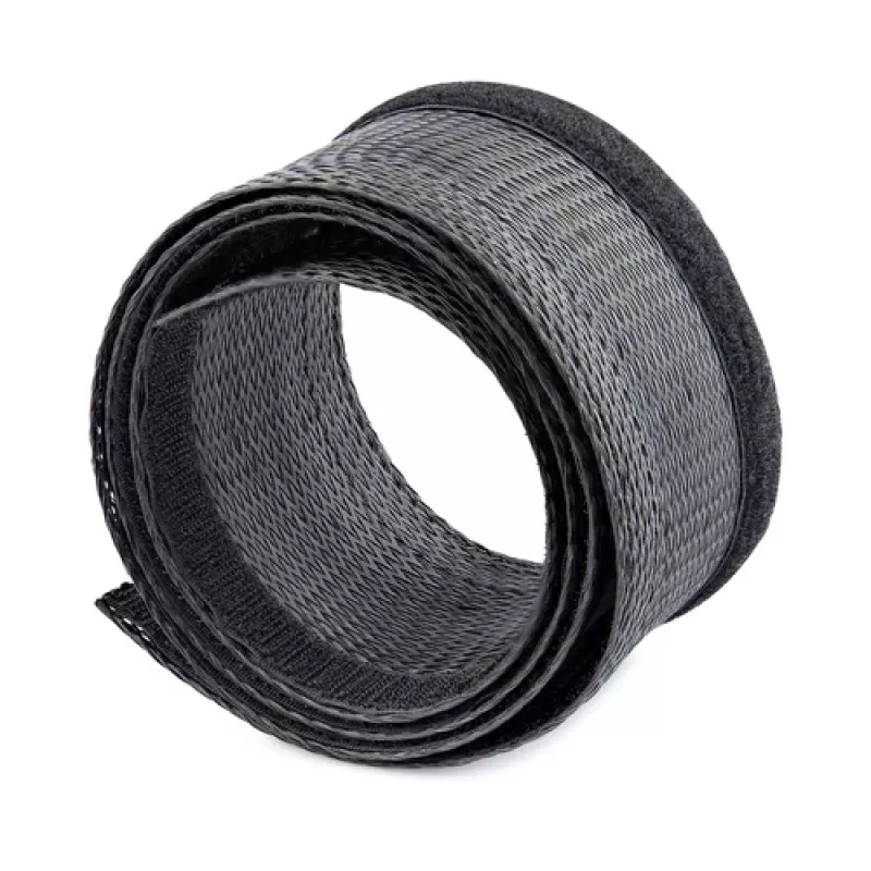 StarTech.com 3 m kabelių rankovė su Velcro, kabelių valdymo/įvado anga - juoda - 3 m