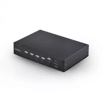 StarTech.com 4 prievadų DVI-I KVM jungiklis su garsu ir USB 2.0 šakotuvu