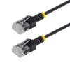 StarTech.com 50cm Ultra Slim Cat6a UTP Patch Cable - RJ-45 Male to RJ-45 Male - Blue