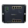 StarTech.com 8 prievadų PoE+ Gigabit Ethernet valdomas pramoninis jungiklis su 2 SFP prievadais - montuojamas ant sienos su priekiniu prieiga
