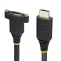 StarTech.com High Speed HDMI ilginimo laidas su Ethernet - HDMI kištukas į HDMI lizdą - 2 m - Juoda - Montuojamas ant skydelio, 1440p (UWQHD)