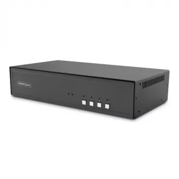 StarTech.com Secure 4 prievadų dviejų monitorių 4K DisplayPort KVM jungiklis su USB 3.0 šakotuvu ir garsu