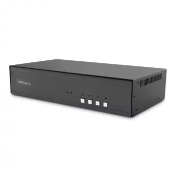 StarTech.com Secure 4 prievadų dviejų monitorių 4K DisplayPort KVM jungiklis su USB 3.0 šakotuvu ir garsu