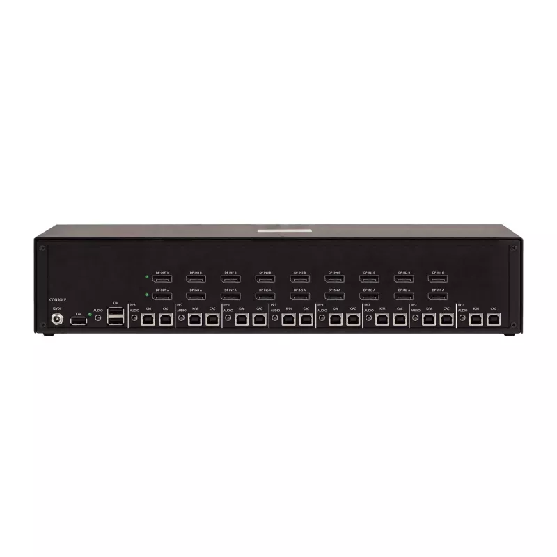 StarTech.com Secure 8 prievadų KVM jungiklis - 8 x KVM - montuojamas į stovą