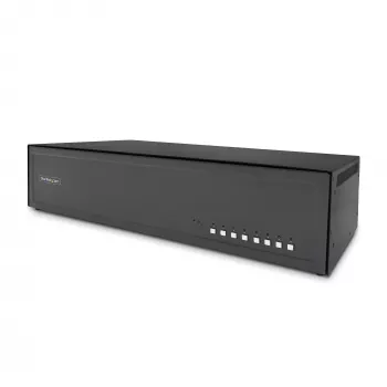 StarTech.com Secure 8 prievadų KVM jungiklis - 8 x KVM - montuojamas į stovą