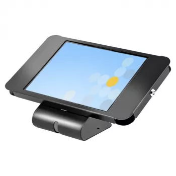 StarTech.com Secure Tablet Stand – Apsauginis universalus planšetinio kompiuterio laikiklis nuo vagystės, tinka planšetėms iki 10,5 colio, užrakinamas prie stalo K-slot, VESA tvirtinimas, tvirtinimas prie sienos – Apsauginis POS planšetės stovas (SECTBLTP