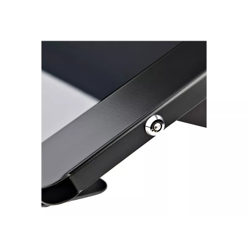 StarTech.com Secure Tablet Stand – Apsauginis universalus planšetinio kompiuterio laikiklis nuo vagystės, tinka planšetėms iki 10,5 colio, užrakinamas prie stalo K-slot, VESA tvirtinimas, tvirtinimas prie sienos – Apsauginis POS planšetės stovas (SECTBLTP