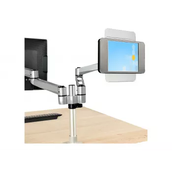 StarTech.com Secure Tablet Stand – Apsauginis universalus planšetinio kompiuterio laikiklis nuo vagystės, tinka planšetėms iki 10,5 colio, užrakinamas prie stalo K-slot, VESA tvirtinimas, tvirtinimas prie sienos – Apsauginis POS planšetės stovas (SECTBLTP