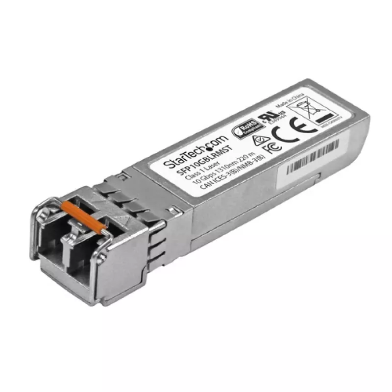 StarTech.com SFP-10GBASE-LRM-ST SFP+ siųstuvas-imtuvas, 10GBase-LRM, suderinamas su Cisco, šviesolaidinis, 1310nm, LC kelių režimų, DDM