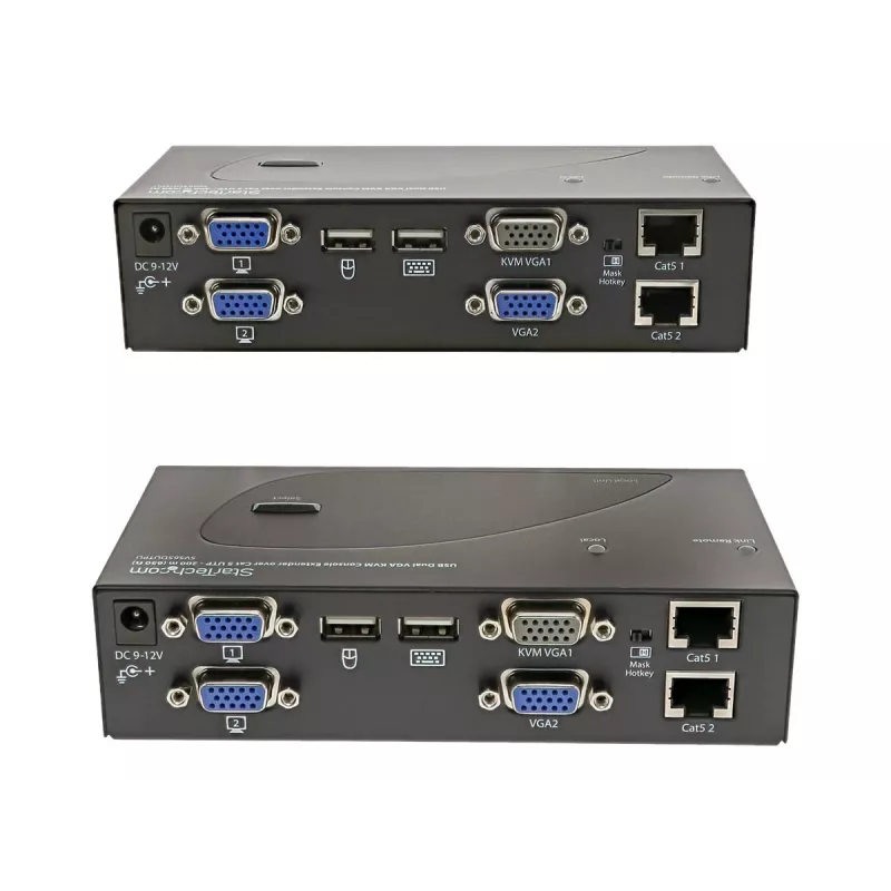StarTech.com USB Dual VGA KVM Extender iki 300 m (Cat5/6)