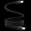 STATIK MagStack Pro Magnetinis laidas USB-C į USB-C 1m Juodas