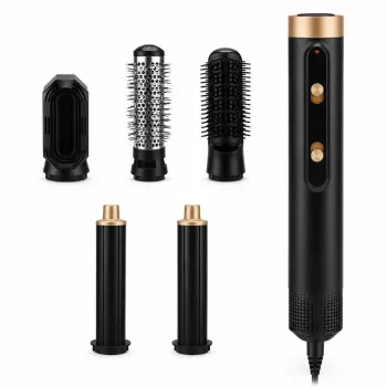 StayBeauty by Extralink M-17934 5-in-1 karšto oro plaukų formuoklis su jonine technologija, 1000W, 5 priedai, reguliuojama šiluma ir greitis