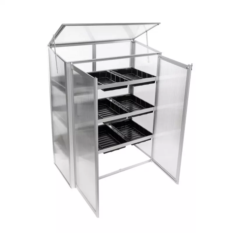 STEEL HOUSE ALIUM 76X38.5X98.5CM GC
