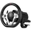 Vairas SVEN GC-W1000 su pedalais, pavarų dėže, jėgos grįžtamuoju ryšiu, D-padu, 17 mygtukais, skirtas Xbox One/PS4/PC/X-D-Inpu
