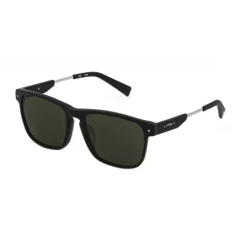 STING SST384-550703 Unisex akiniai nuo saulės, acetatinis rėmelis, polikarbonatiniai lęšiai, UV400 apsauga, 55/16/140 mm