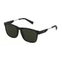 STING SST384-550703 Unisex akiniai nuo saulės, acetatinis rėmelis, polikarbonatiniai lęšiai, UV400 apsauga, 55/16/140 mm