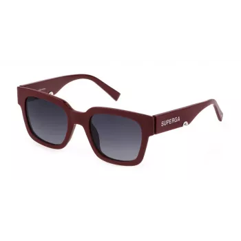 STING SST459-520G96 Unisex akiniai nuo saulės, juodas rėmelis, pilki lęšiai, 52 mm