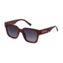 STING SST459-520G96 Unisex akiniai nuo saulės, juodas rėmelis, pilki lęšiai, 52 mm