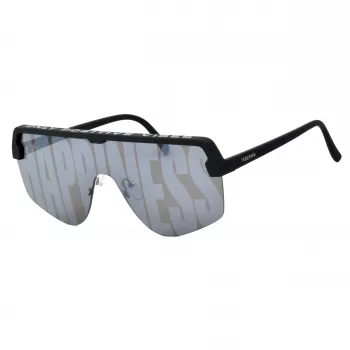 STING Unisex SST341-996AAL Akiniai nuo saulės Tamsiai pilkas rėmelis Pilki lęšiai 99/01/140 mm