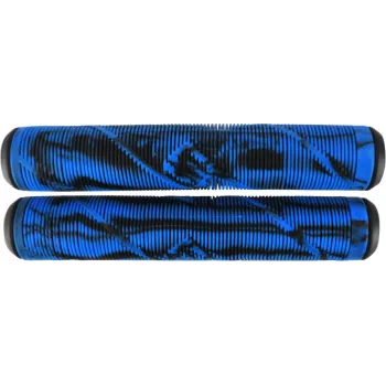 Striker Pro Scooter Grips MultiColor - 160mm, 22.2mm, TPR guma, be flanšo, su rankenų galais