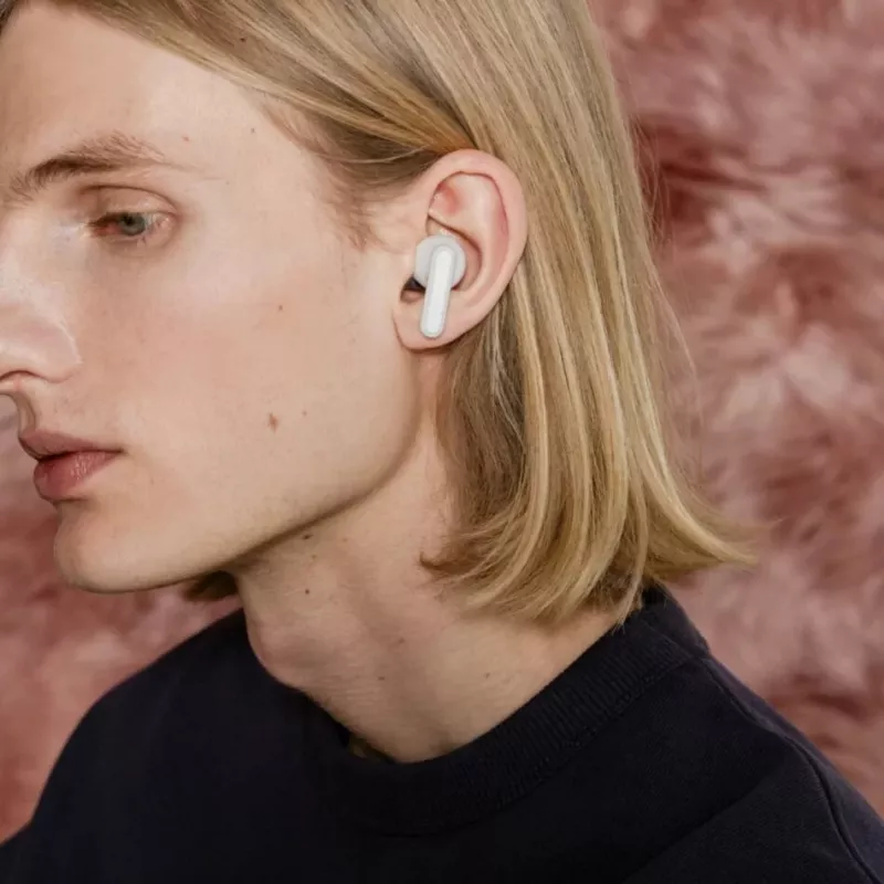 Sudio A3 Pro belaidės ausinės, Bluetooth 5.4, Fog White