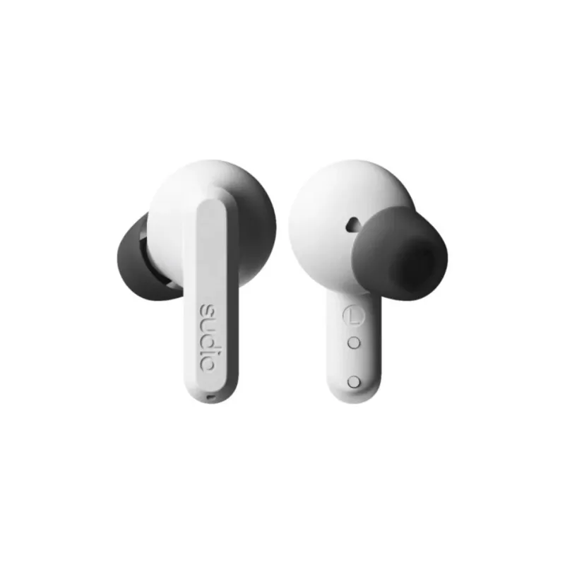Sudio A3 Pro belaidės ausinės, Bluetooth 5.4, Fog White