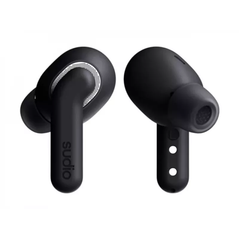 Sudio E4 Pro belaidės ausinės, Bluetooth 6.0, Midnight Black