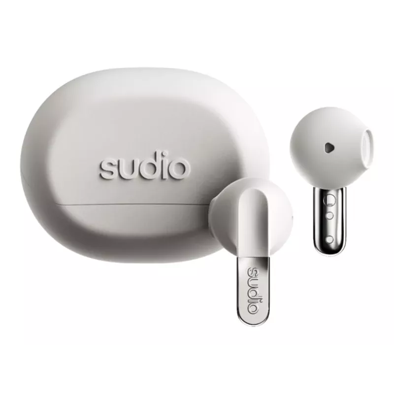 Sudio N3 belaidės ausinės, Bluetooth 5.4, Milky White