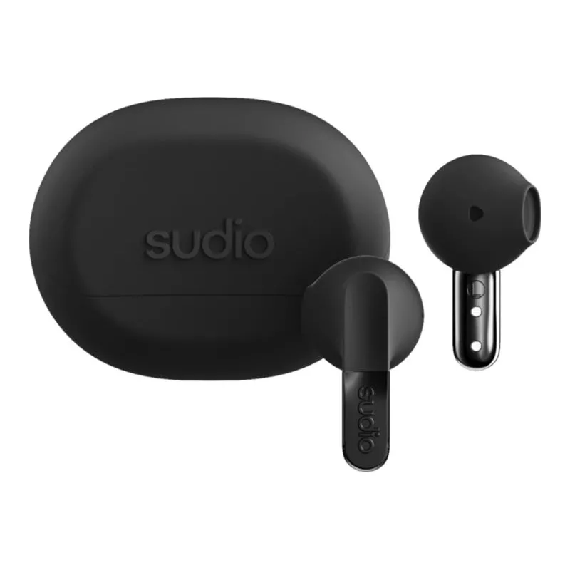 Sudio N3 belaidės ausinės, Bluetooth 5.4, Onyx Black