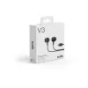 Sudio V3 belaidės ausinės su mikrofonu, USB-C įkrovimas, Dusty Black