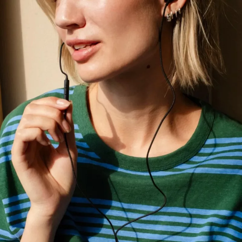 Sudio V3 belaidės ausinės su mikrofonu, USB-C įkrovimas, Dusty Black