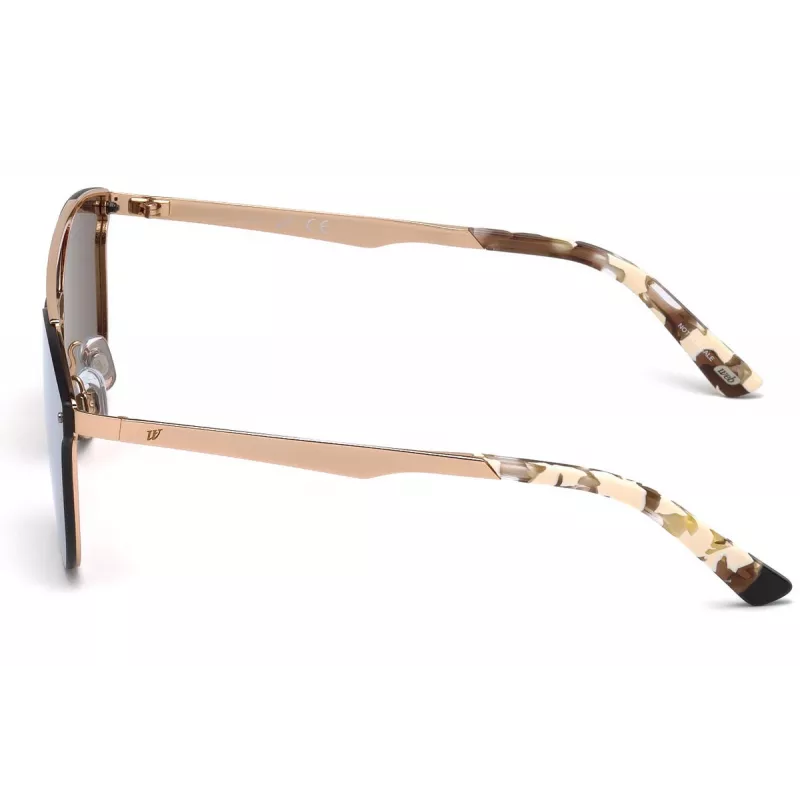 Sunglasses WEB EYEWEAR Unisex WE0190-34G Havana Acetate Brown Gradient Lens 52mm