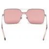 WEB EYEWEAR Moteriški akiniai nuo saulės WE0201-16U Cat Eye Havana Acetate Rudi lęšiai 100% UV400