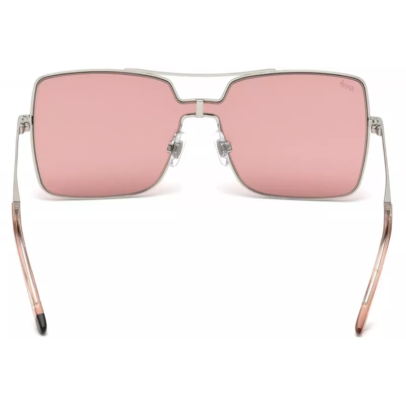 WEB EYEWEAR Moteriški akiniai nuo saulės WE0201-16U Cat Eye Havana Acetate Rudi lęšiai 100% UV400
