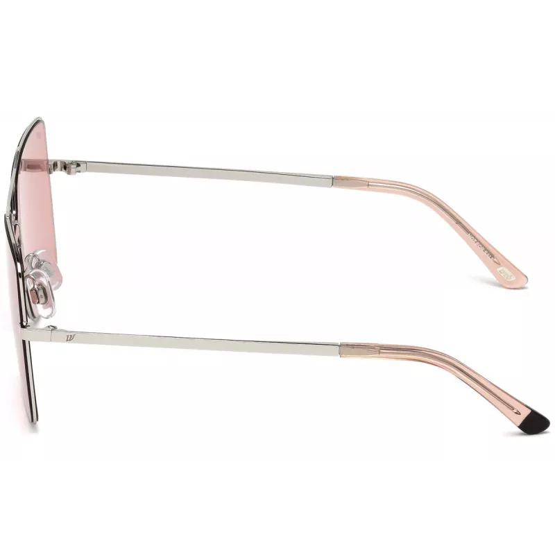 WEB EYEWEAR Moteriški akiniai nuo saulės WE0201-16U Cat Eye Havana Acetate Rudi lęšiai 100% UV400