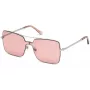 WEB EYEWEAR Moteriški akiniai nuo saulės WE0201-16U Cat Eye Havana Acetate Rudi lęšiai 100% UV400