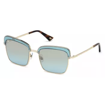 Akiniai nuo saulės WEB EYEWEAR Moteriški WE0219-84W (55/19/140 mm) Havana Brown Cat Eye